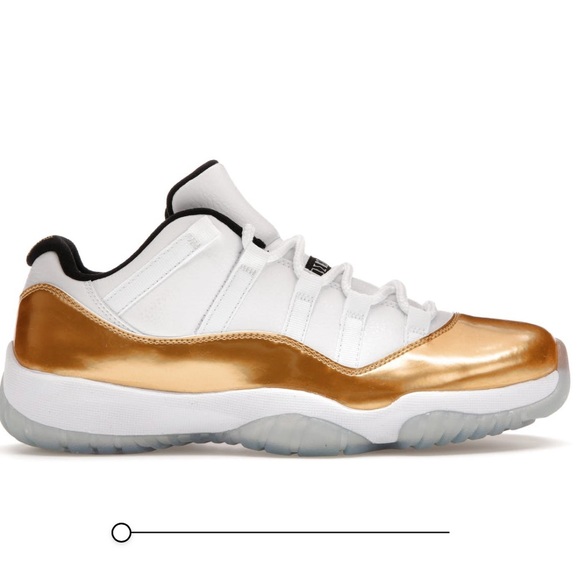 Jordan Other - Jordan 11 Gold/White Retro Low “Closing Ceremony” Size 6.5Y
